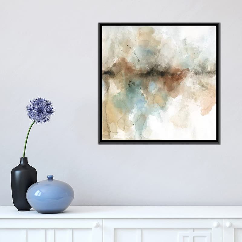 iCanvas "Island Mist I" by Carol Robinson Framed Canvas Print