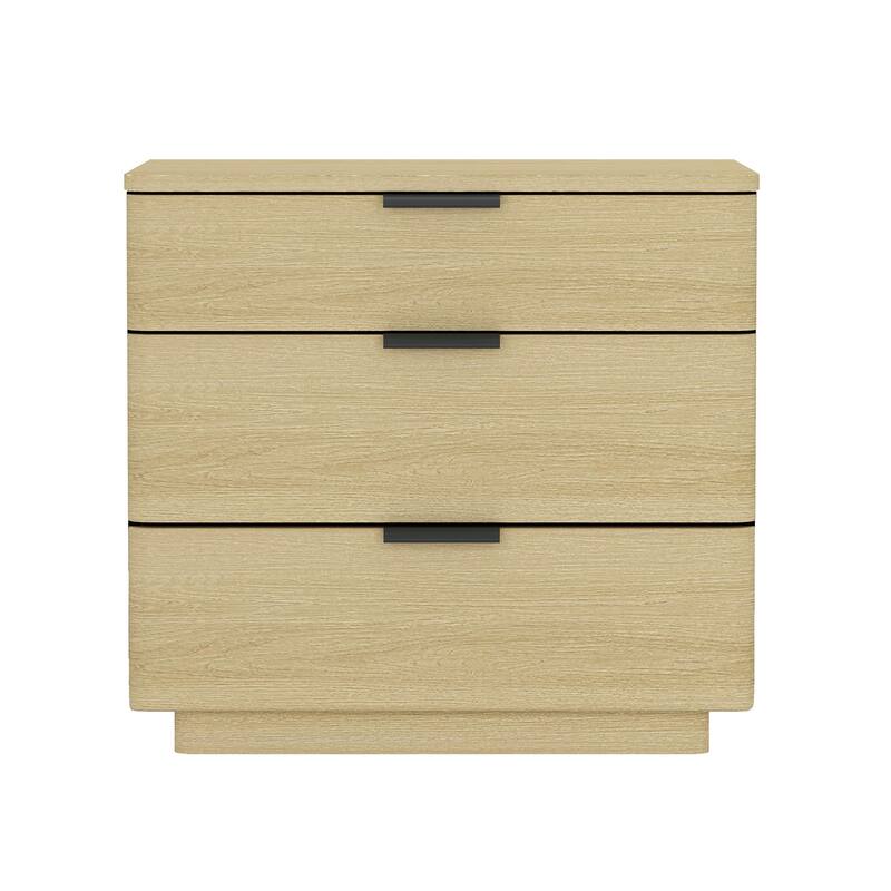 Manhattan Comfort Payton 26" Nightstand (3-Drawer)
