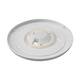 11 in. Acrylic Round Flush LED Fixture CCT Selectable White 120V