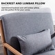preview thumbnail 135 of 142, Aston Modern Solid wood Accent Chair for Living Room