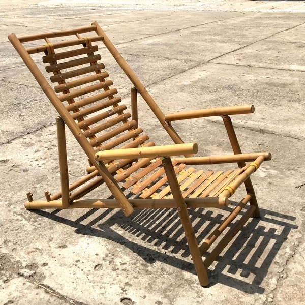 Bora Bora Bamboo Relax Beach Chair 2 pcs carton Bed Bath