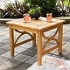 preview thumbnail 8 of 45, Cambridge Casual Lowell 5-piece Teak Wood Outdoor Conversation Set