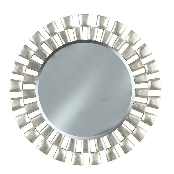 slide 2 of 5, Kenroy Home Gilbert 36" Round Contemporary Sunburst Wall Mirror