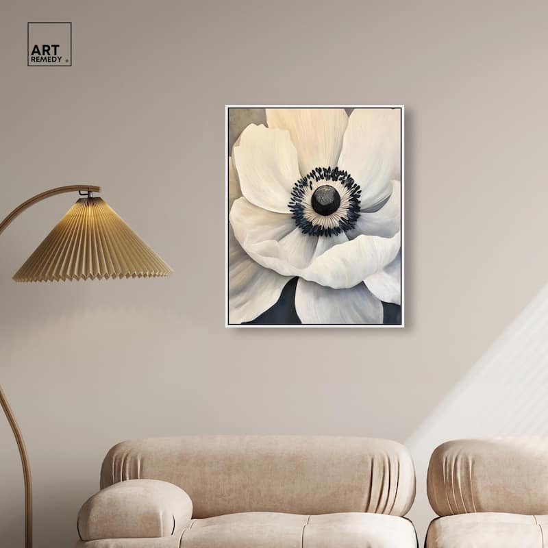 Heart of the Anemone Canvas by Art Remedy