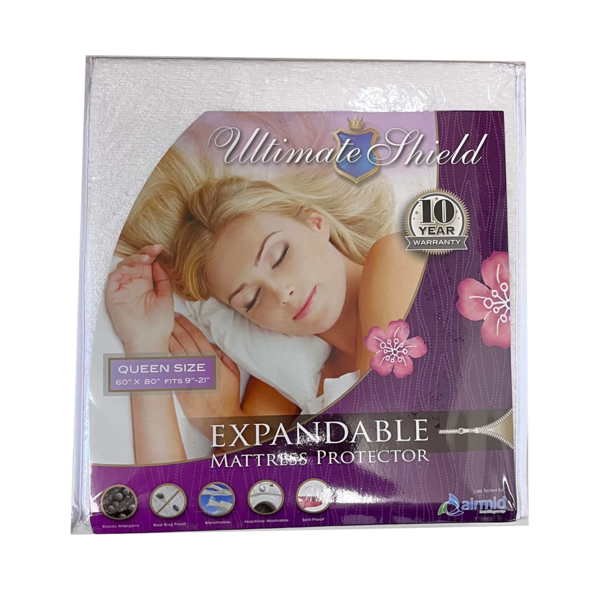 Expandable adjustable bed bug proof mattress protector Bed Bath