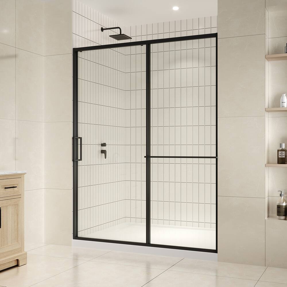 Zora Sliding Clear Alcove Shower Door