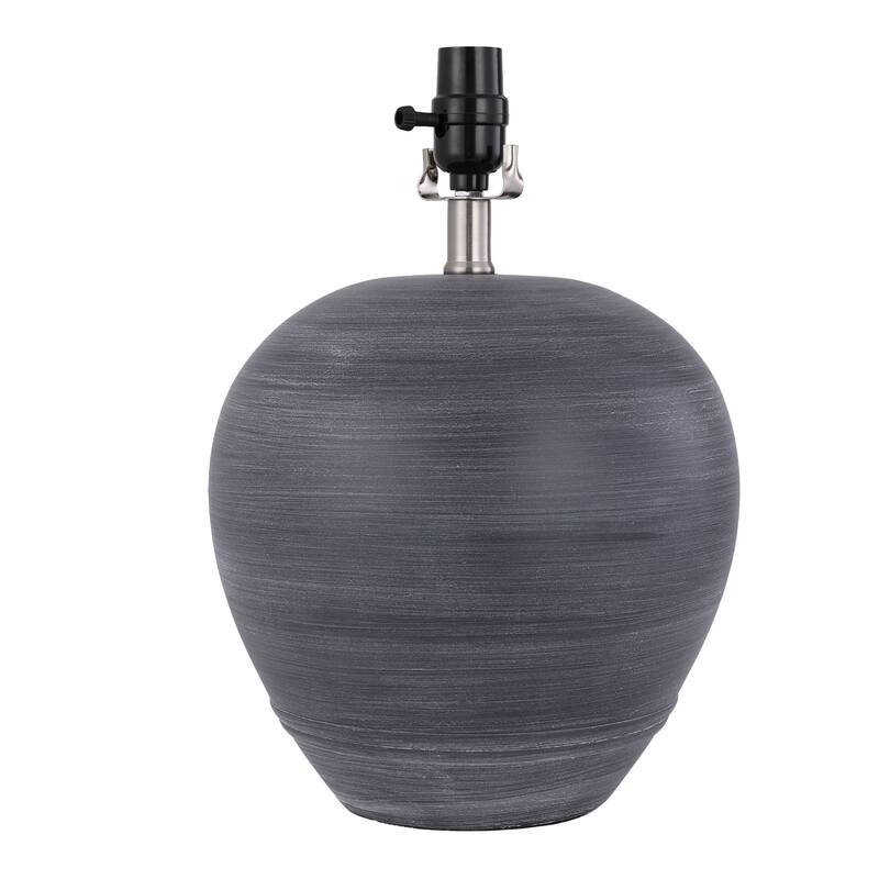 Global Accent Ceramic Table Lamp with Linen Shade