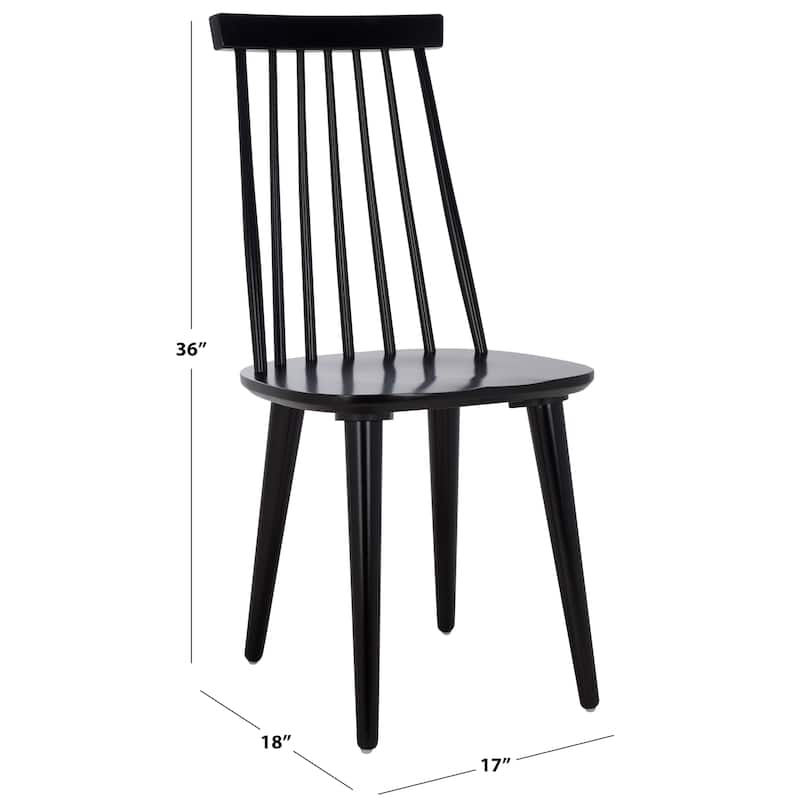 SAFAVIEH HOME Raylin Dining Chairs (Set of 2) - 17"W x 18"D x 36"H