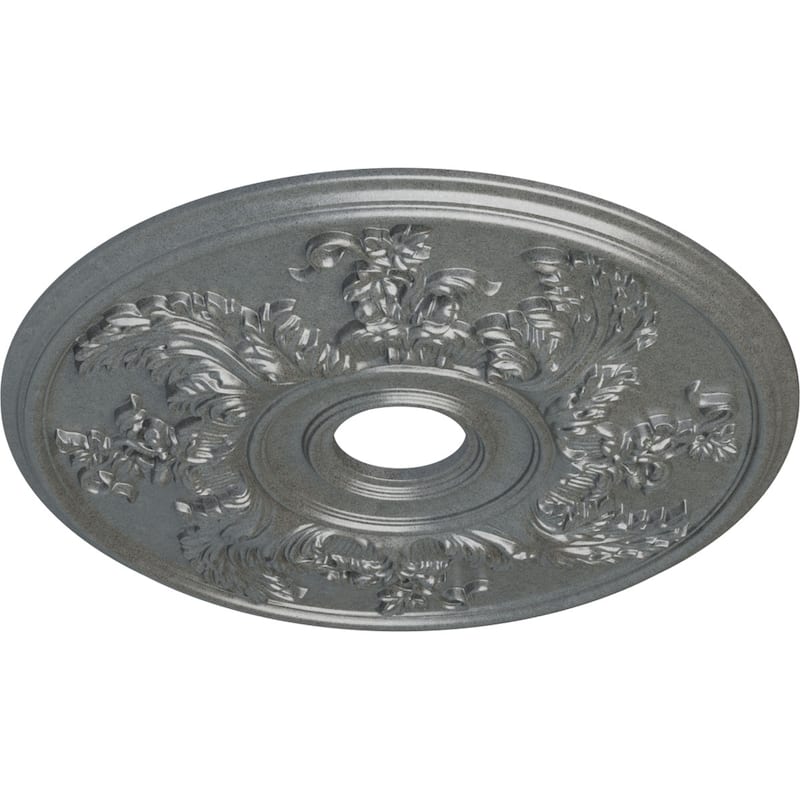 23 5/8"OD x 4 5/8"ID x 1 7/8"P Acanthus Twist Ceiling Medallion
