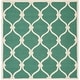 preview thumbnail 27 of 54, SAFAVIEH Handmade Cambridge Sinda Modern Moroccan Wool Rug 6' Square - Teal/Ivory - Square