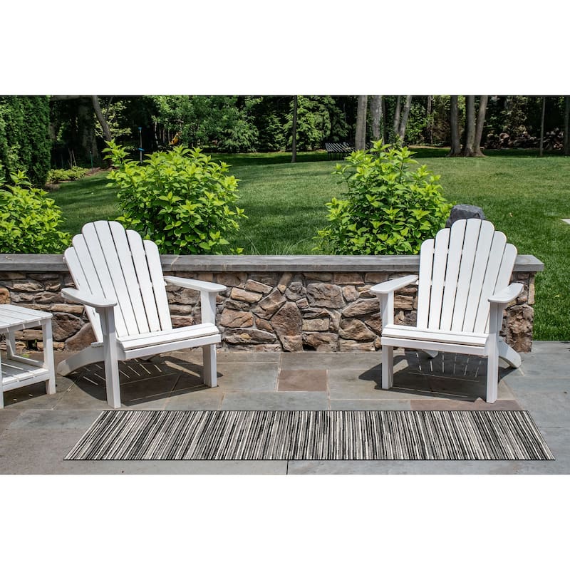 Liora Manne Marina Stripes Indoor/ Outdoor Area Rug