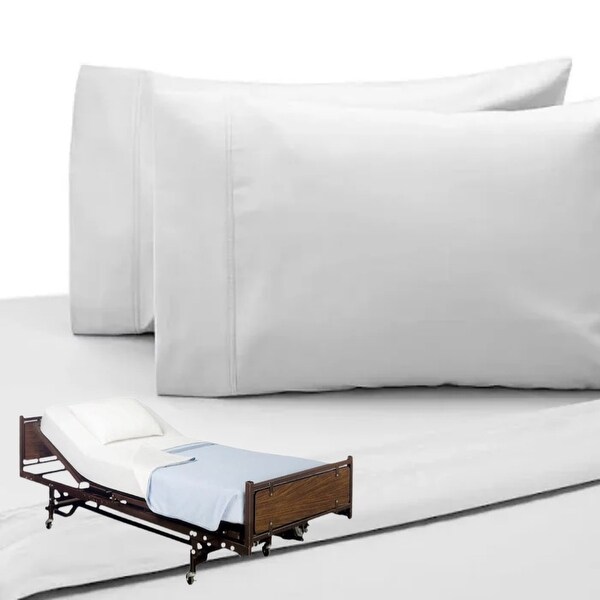Deluxe Hospital Bed Sheet Set - Cotton 