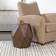 preview thumbnail 2 of 3, Uttermost Volker Geometric Accent Table