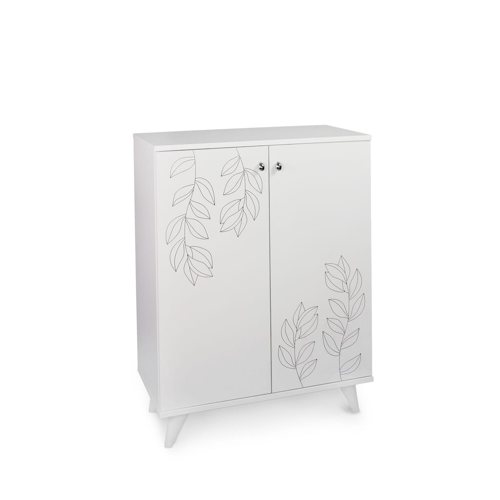 Valeria Wood Material Shoe Cabinet