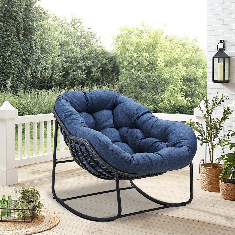 Fiber rocking chair discount