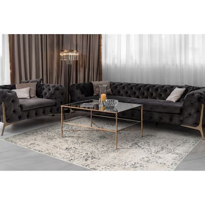 Dynamic Rugs Quartz Traditional Area Rug