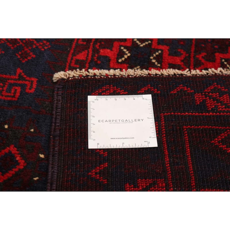 Teimani Red Rug 4'6" x 6'8" - 4'6 x 6'8