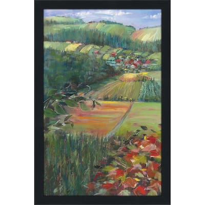 "Country Fields" by Carol Rowan Print on Acrylic.