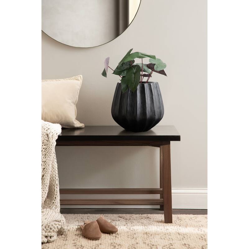 Kate and Laurel Claudel Scalloped Planter