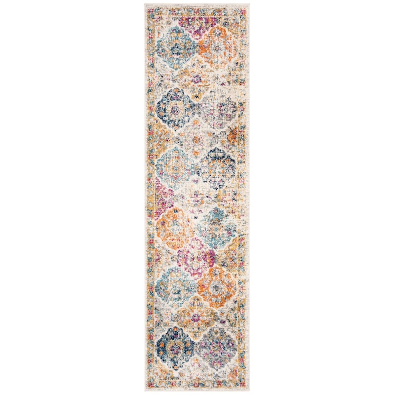 SAFAVIEH Madison Avery Boho Chic Distressed Area Rug