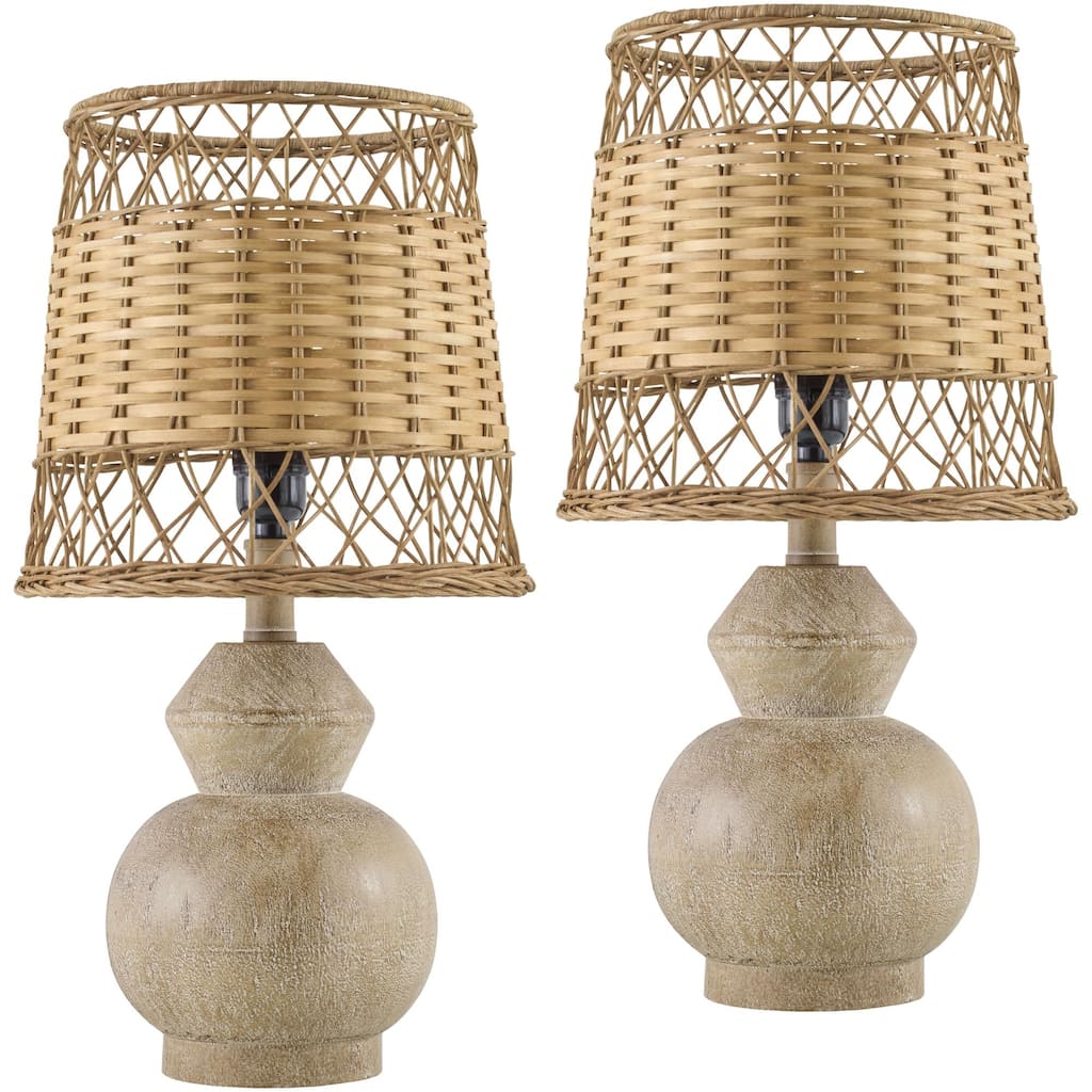 Livabliss Misty Global Accent Table Lamp (Set of 2)