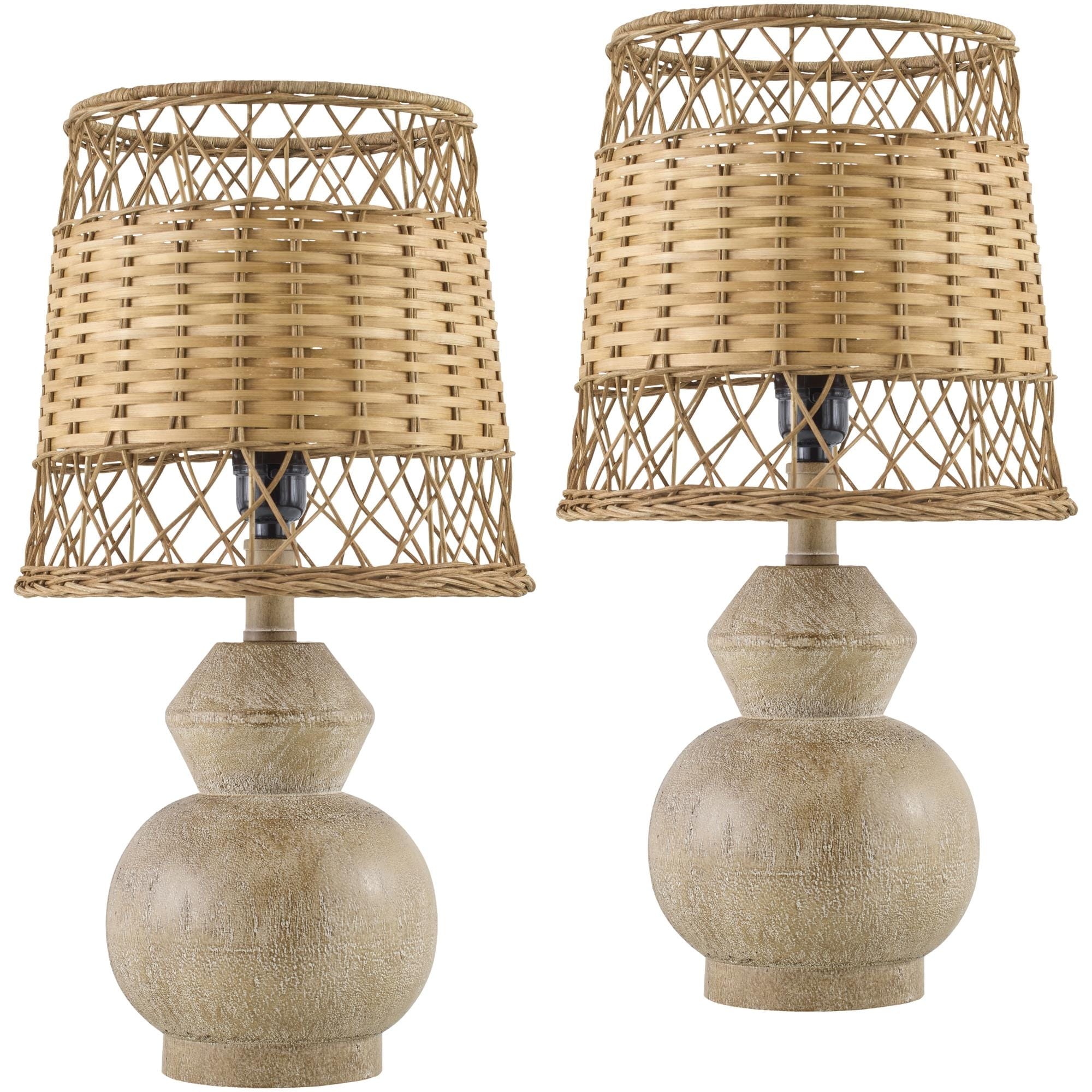 Livabliss Misty Global Accent Table Lamp (Set of 2)
