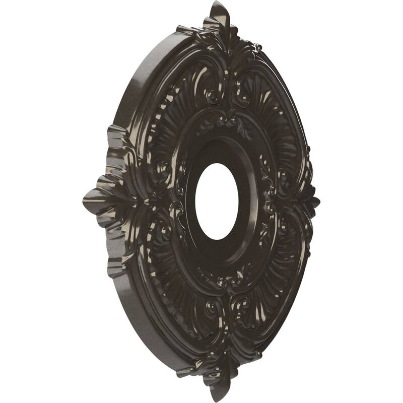 3 1/2" Inside Diameter - Attica Thermoformed PVC Ceiling Medallion