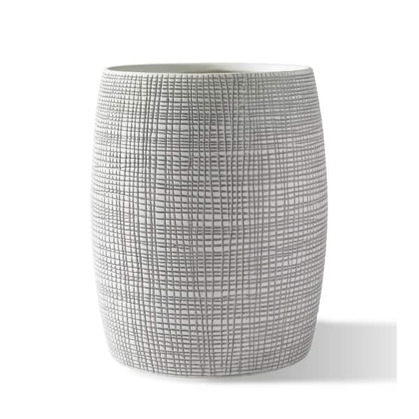 Kassatex Raffia Bath Accessory collection - Wastebasket