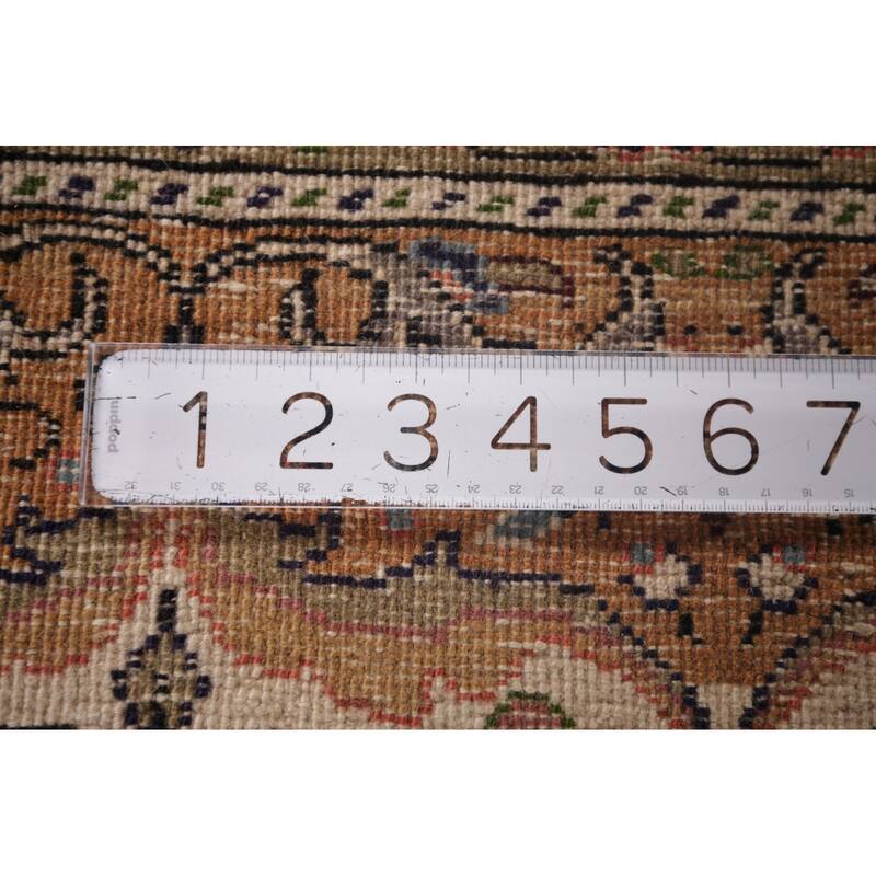 Anatolian Turkish Vintage Rug Hand-Knotted Oriental Wool Carpet - 6'6" X 9'7"