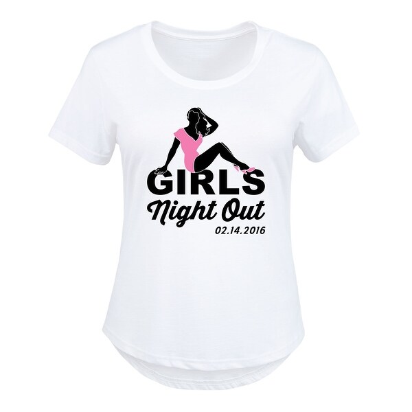 Shop Girls Night Out Pinup Personalized Ladies Plus Size Scoop