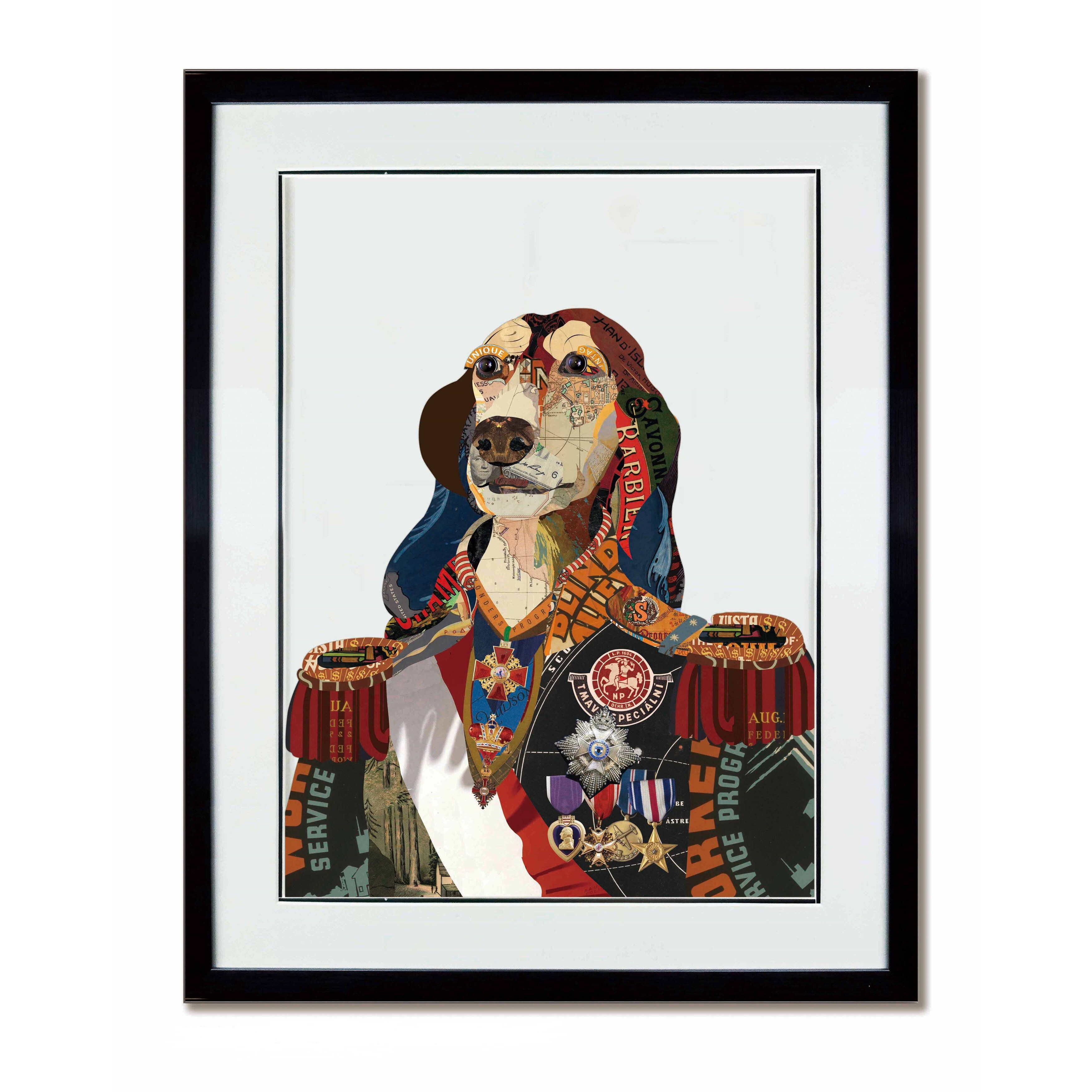 Dog General Collage Art Overstock 32418785 5x7, 11x14, 16x20, 16x24, 24x30 paper type: overstock com