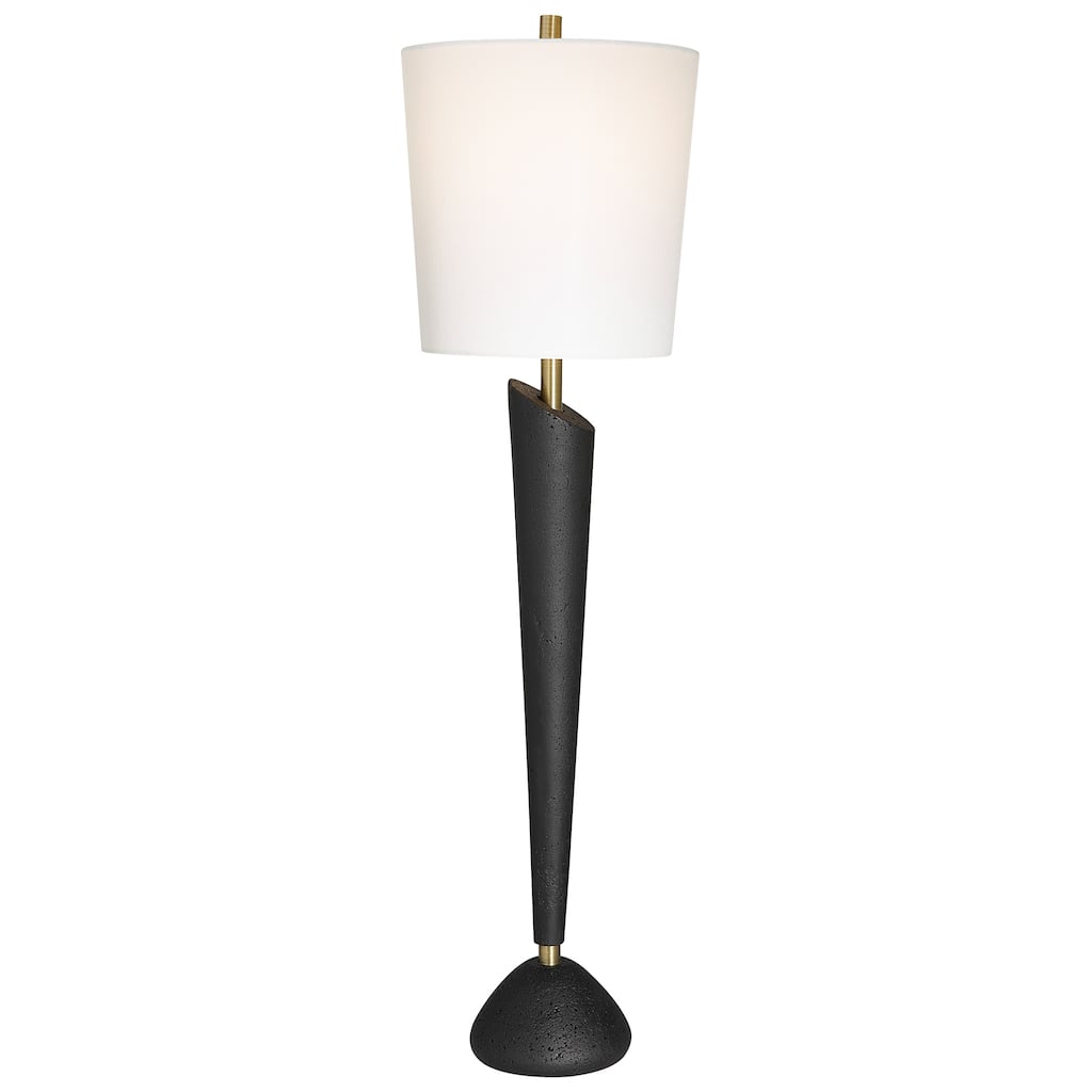 Uttermost Cypher Modern Buffet Lamp - 36"H,   Shade 10"H x 9"Dia.