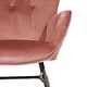 preview thumbnail 16 of 46, Carson Carrington Mid-century Modern Velvet Rocker Accent Chair