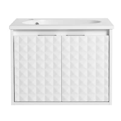 Topcraft Wall-Mounted Bathroom Vanity With Sink