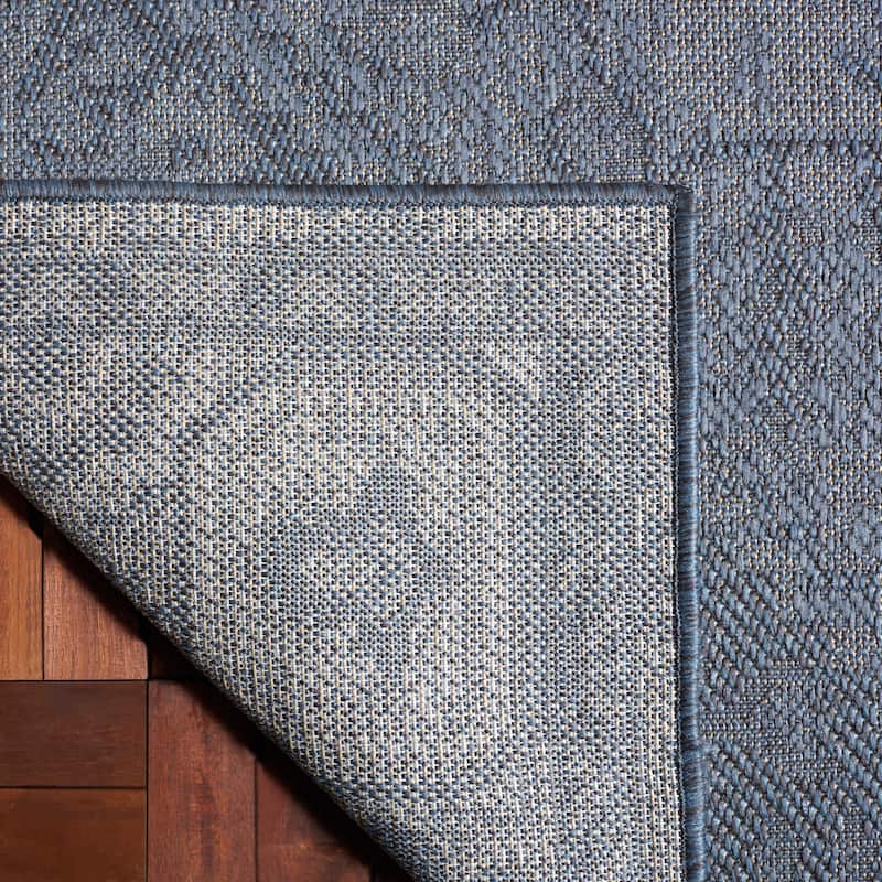 SAFAVIEH Bermuda Fazilet Geometric Indoor/Outdoor Waterproof Rug