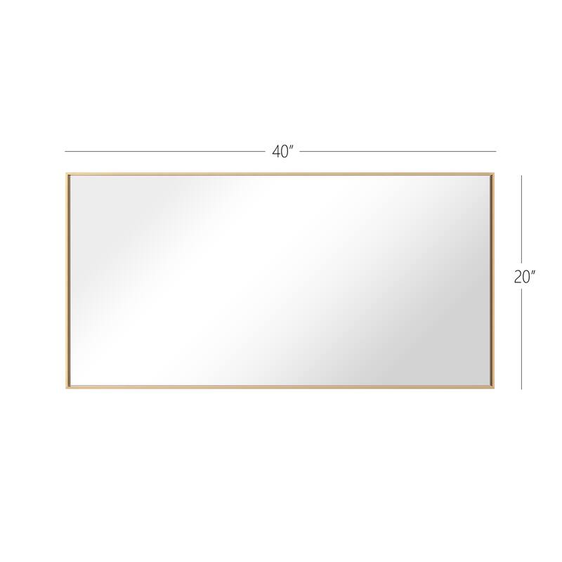 Ledel Framed Bathroom Vanity Mirror Rectangle Wall Mirror