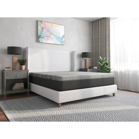 American Furniture Classics Madison Series CertiPUR-US Certified 12 Inch Twin Size Gel Infused Memory Foam Mattress in a box