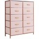 preview thumbnail 11 of 14, Wide Dresser Storage Tower with 10 Drawers