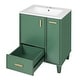 preview thumbnail 31 of 56, Christopher Knight Home 24" Bathroom Vanity Cabinet Set with Sink Combo