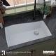 preview thumbnail 10 of 55, Karran Undermount Quartz Single Bowl Kitchen Sink