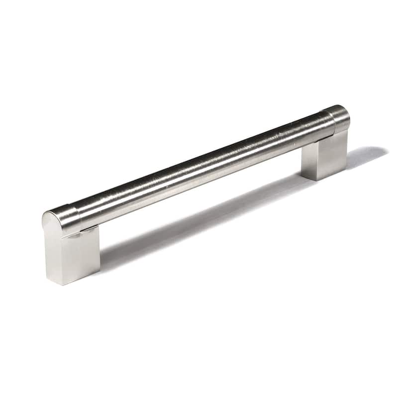 Dowell Series 3005 Handles (160mm/6.3" CTC), Brushed Nickel, 5 Pack - 6.3" - 160mm