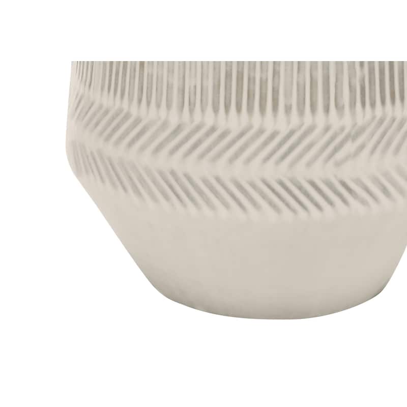 Lighting, 33"h, Table Lamp, Ivory / Cream Shade, Cream Ceramic, Contemporary