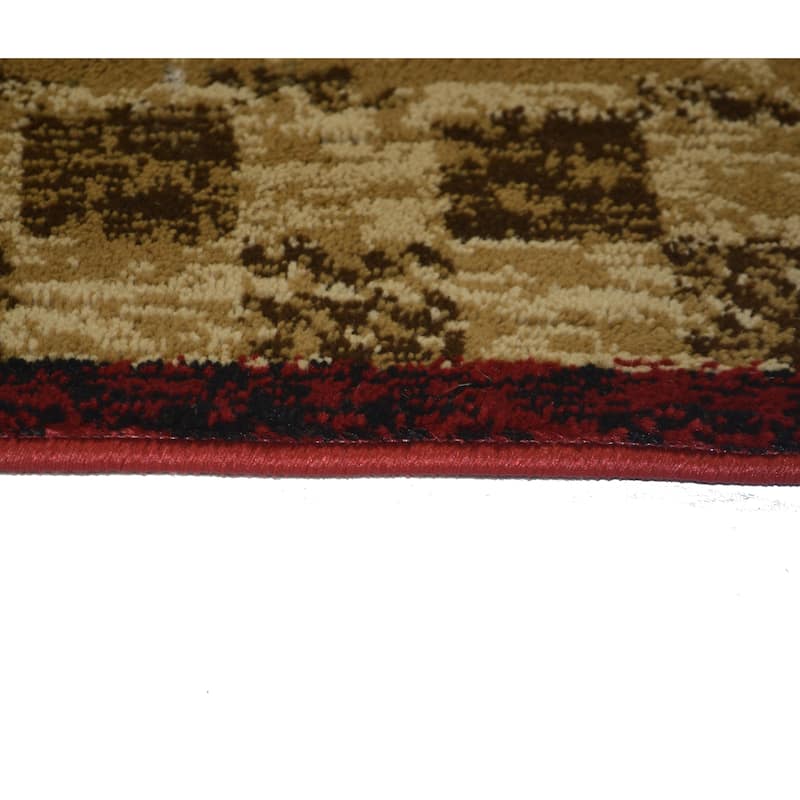 American Destination Forest Woods Lodge Cabin Area Rug