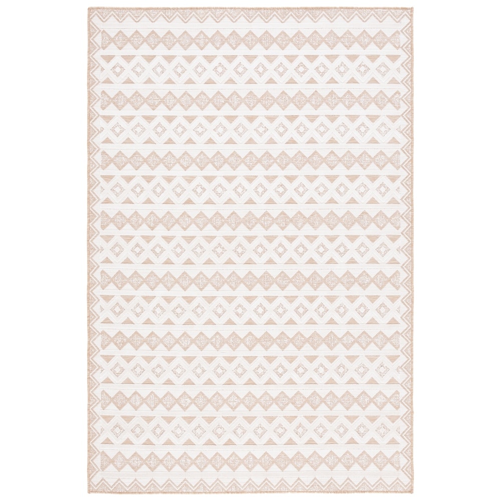 SAFAVIEH Cabana Sadeta Boho Waterproof Patio Backyard Rug