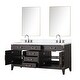 preview thumbnail 7 of 38, Lexora Laurel Bath Vanity, Carrara Marble Top, Faucet Set, and Mirror