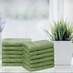 preview thumbnail 54 of 71, Eco-Friendly Sustainable Cotton Washcloth by Superior (Set of 12) Terrace Green