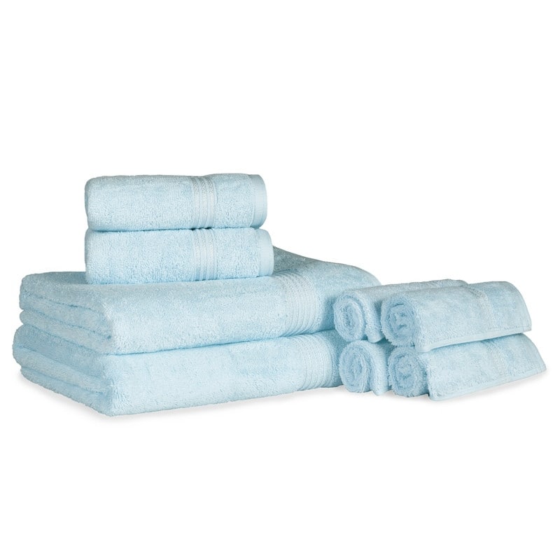 Blue Nile Mills Ibiza Egyptian Cotton 8 Piece Towel Set