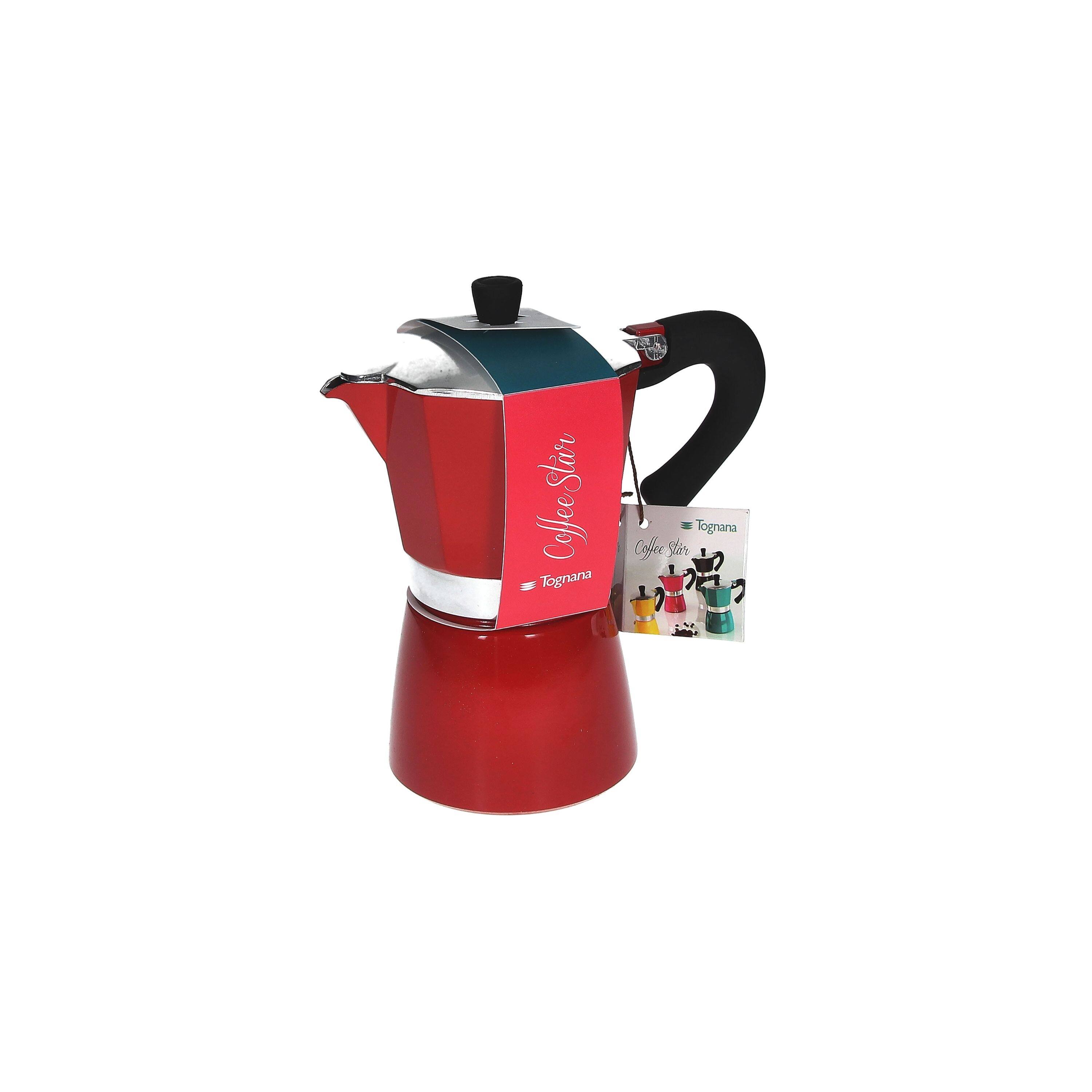 Coffee Star Stovetop Coffee, 6Cup Espresso Moka Pot Bed Bath
