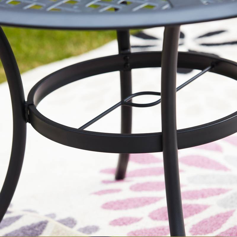 PATIO FESTIVAL 42" Outdoor Round Steel Dining Table