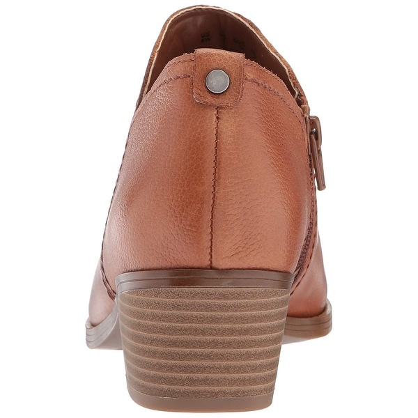 zarie leather ankle booties